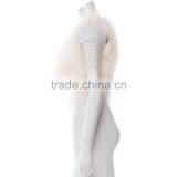 SJ214-01 Long Fur Shortest Length Mongolian Lamb Fur Material Polyester Lining Jackets Gilets Girl 2016 Sandrafur thumbnail-4