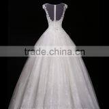 2017 Hot Sale Bridal Wedding Dress Bridal Gown Zipper Chiffon Sleeveless Prom Wedding Dress Mermaid Lace Wedding Dress F13501 thumbnail-4