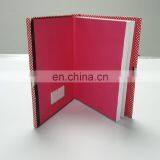 Paper Meterial Led Light Push Button Cute Cheap Diary Lock With Key