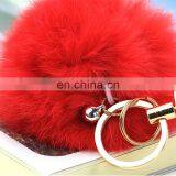 Cute Boutique Fur Pom Pom Gift Rabbit Fur Pendant for Decoration thumbnail-5