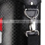Leather GOLF Club Carrier Case Travel Sunday Bag thumbnail-5