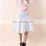 Relaxed Self-tie Wrapped Top in Pink thumbnail-2