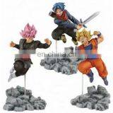 Dragon Ball Figure Figure DRAGON BALL Son Goku Kakarotto Torankusu Price for 3 Pcs a Set 10cm thumbnail-1