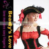 Beauty`s Love Halloween Costume Hat Sexy Women Pirate Hat thumbnail-1