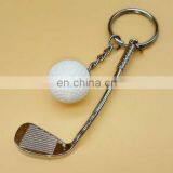 Newest Popular Sports Goods Keychain Candy Color Golf Ball Keychain thumbnail-5