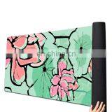 High Quality Nonslip Custom Print Eco Friendly Suede Natural Rubber Yoga Mat thumbnail-1