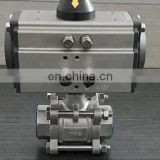 High temperature valve pneumatic actuator