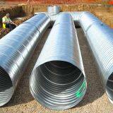 Horse Shoe Shaped Metal Culvert Pipe, Assembly Galvanized Corrugated Steel Culvert Pipe thumbnail-1