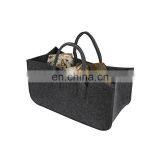 Eco-friendlyHigh Quality Handmade Felt Tote Bag for Firewood thumbnail-6