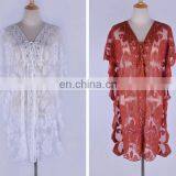 2019 Ленточный пляжный парео. Бикни-кавер. Пляжные туники для женщин. Ленточное пляжное платье thumbnail-4