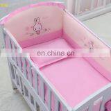 2020 Mothers Wise Choice 100% Cotton Bumper Set Cartoon Printed Soft Multi Size Baby Crib Bed Linen Comforter Bedding Set
