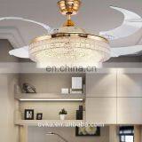 Luxury Living Room Ceiling Fan Light Fan Lights Restaurant Brand Wholesale Modern LED Chandelier Fan thumbnail-3