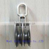 China Pulley Price Metal Steel Pulley Block for Wire Rope thumbnail-3