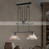 American Country Pulley Pendant Lights Adjustable Wire Lamp Retractable Lighting thumbnail-1