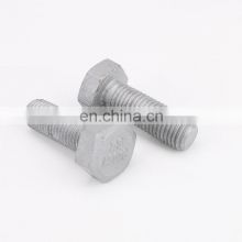hex bolts hot dip galvanizing grade 8.8 a325 structural bolts for tower