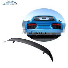 GT Style Carbon Fiber R8 Rear Wing Spoiler for AUDI R8 Coupe 2-Door 2016-2019 thumbnail-3