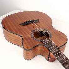 OEM High Quality Acoustic Guitar Custom LS-550 40 Inch Stain Finish Guitar Made in China Wholesale Price thumbnail-4