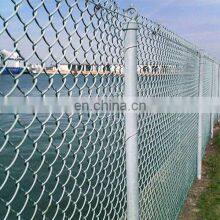 Factory Price Garden Fence Galvanized Chain Link Fence With Post thumbnail-4