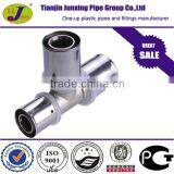 PEX AL PEX Pipe fittings/ press fittings reducing tee