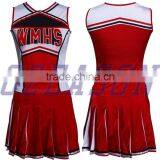 Cheap Sublimation Sexy Girl Hot Rhinestones Spandex Cheerleading Uniforms thumbnail-6