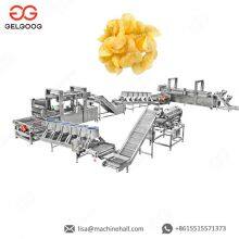 Frozen French Fries Making Machine Potato Chips Plant Cost French Fries Processing Line
