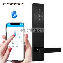 Hot Sale Code Password Smart Door Lock Door Handle Electronic Rfid Door Card Lock With Software