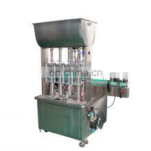 New Automatic Touch Screen PLC Control System Liquid Paste Water Filling Machine Production Line thumbnail-2