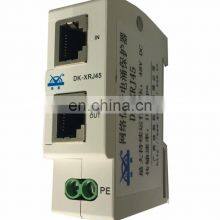 Din Rail Mounting Cat5 or Cat6 Ethernet Network RJ45 Signal Lightning Voltage Protector Device thumbnail-4