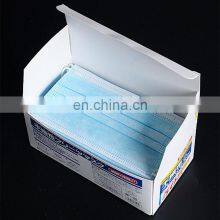 Face Mask Disposable Adults 3Ply Non-Woven With Nose Clip Ear Loop Blue 50Pack thumbnail-5