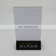 Custom Restaurant Plastic Acrylic Table Stand Menu Holder thumbnail-2