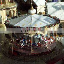 Merry go Round Carousel Mechanical Horse Ride for Sale thumbnail-2