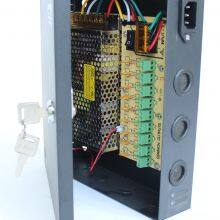 9CH Outputs PTC Auto Reset Fuse 12V 10A 120W CCTV Central AC DC Power Supply Distribution Box thumbnail-2