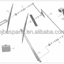 Bus Accessories Coach 5207-00281 ZK6127H Windshield Washer Tank High Quality Bus Parts Wiper Washer thumbnail-6