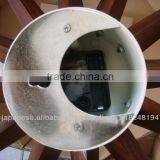 Home Decorative Walnut Sunburst Clock Wall Mounted Clock Quality Choice thumbnail-5