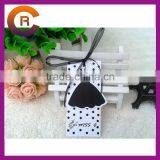 Black Cheap Thicker Paper Custom Elastic String Tags