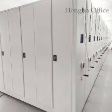 Manual Mobile Shelving | Rolling File Storage System on Tracks thumbnail-5