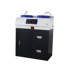 HST-P2G High Quality Dual-Disc Metallographic Specimen Polishing Machine Low Noise 1-Year Warranty for Laboratory Testing Use thumbnail-2