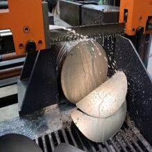 Hubei Hongshengjie Wholesale M42 Bimetallic Bandsaw Blades for Horizontal Cnc Sawing Machines, 34*4115, for Cutting Round Bars, Large-tooth Saw Blades thumbnail-1