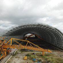 Steel Space Frame Coal Storages Steel Structure Cost - Effective and Large - Span Coal Sheds. thumbnail-3