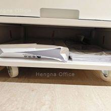 Steel Under Desk Printer Stand for Vancouver Tech Office, 260mm Mobile Printer Station With Silent Wheels, Anti-Scratch Powder Coated Finish thumbnail-5