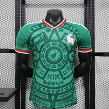 2627 Mexico Football Jersey Mexico Player Version Football Shirt Men's and Children's Adult Short Sleeve Sports Football Jersey thumbnail-1