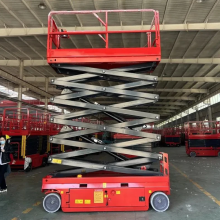 CE & ISO 9001 Certified 6m-16m Electric Hydraulic Scissor Lift With Self-Propelled Function thumbnail-5