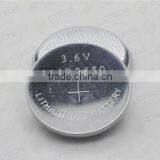 3.6V LIR2450 Lithium Rechageable Button Cell Lir2450