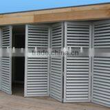 White Aluminium Profile Blade for Bi-folding Doors thumbnail-2