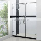 Customized Size Tempered Glass Bath Shower Sliding Door thumbnail-5