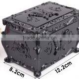 D16 ANPHY Cabinet Flower Pattern Storage Case With Mirror Jewelry Box Holder Display Stock thumbnail-2