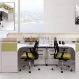 Modern Linear L Shape Office Modular Two Sided Cubicle Workstation(SZ-WS268) thumbnail-1