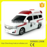 plastic B/O mini ambulance toys for kids