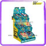 Promotion Supermarket Key Acessories Floor Paperboard Pocket Display