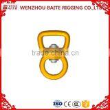 4KN Breaking Force Aluminum Double Swivel Bolt ,golden Swivel Ring , Snap Hook Bag Parts & Accessories thumbnail-1